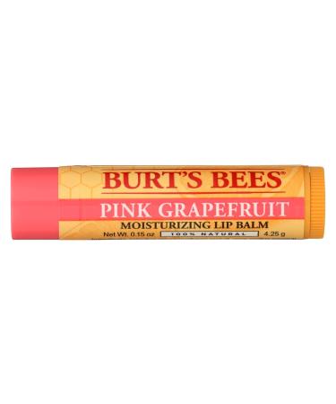 Burts Lip Balm Pnk Grpfrt Size .15 O Burts Bee Lip Balm - Pink Grapefruit