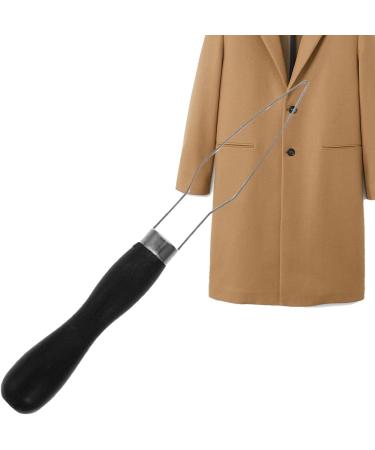 Ergonomic Button Hook for Jeans | Higyee Dressing Aids for Disabled & Seniors | Black Plastic Tool - Buy Online on GoSupps.com