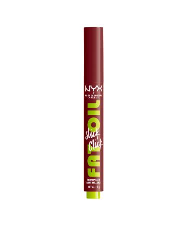 NYX Professional Makeup Lip Balm A Hint of Colour Infused with Oils for Long Lasting Hydration Lightweight & Vegan Formula Fat Oil Slick Click In A Mood In A Mood 2 g