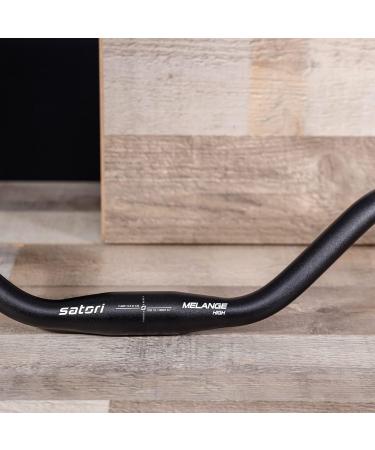 Satori 31.8mm Flat Handlebar for Trekking & Commuting Bikes | Swept-Back Design | Rise 92mm | Sweep 40 | Width 630mm - Buy Online on GoSupps.com
