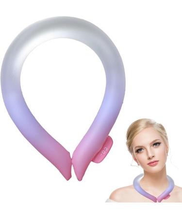 Portable Neck Cooler | Personal Cooling Tube for Hot Weather | Wearable Ice Cooling Neck Tubes Hands- Neck Bands Coolers Ice Rings Neck Coolers for Hot Weather Apujent Hot Pink - Buy Online on GoSupps.com
