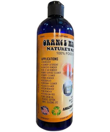 Green Piece All-Purpose Cleaner - 16 oz Orange Miracle Cleaner | Tough Stain Remover with 100% D Limonene - Shop Internationally - Buy Online on GoSupps.com