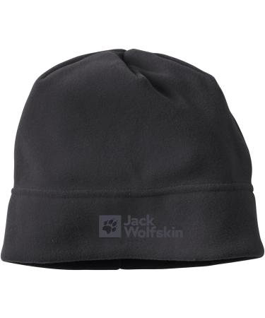 Jack Wolfskin Unisex Beanie Hat - Real Stuff One Size Black | International Shipping Available - Buy Online on GoSupps.com