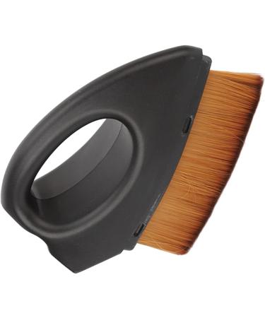 Liquid Powder Foundation Makeup Brush with Protective Cover Soft Fiber Hair Flatiron Shape Quick Makeup & Precise Application - Buy Online on GoSupps.com