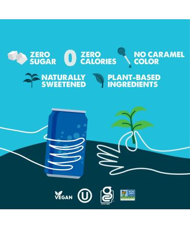 Zevia Organic Sugar Free Iced Tea 12 oz Cans, Tea Time Variety Pack (Pack of 12) - Buy Online on GoSupps.com