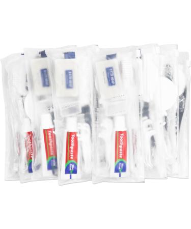 Bulk Personal Hygiene Kits - Disposable Toothbrushes Soap Floss & Travel Toiletry Sets for Men & Women | Ideal for Homeless Supplies - Buy Online on GoSupps.com