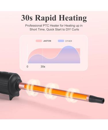 Professional Curling Wand 13mm - Ceramic Hair Curler for All Lengths | Rapid Heating Dual Voltage Includes Glove - Buy Online on GoSupps.com