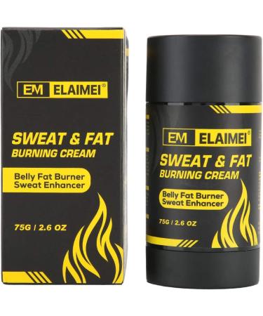 75g Fat Burning Muscle Stimulator Cream Firming Skin Enhancer Promote Sweat Enhance Exercise Effects (black abdominal cream) - Buy Online on GoSupps.com
