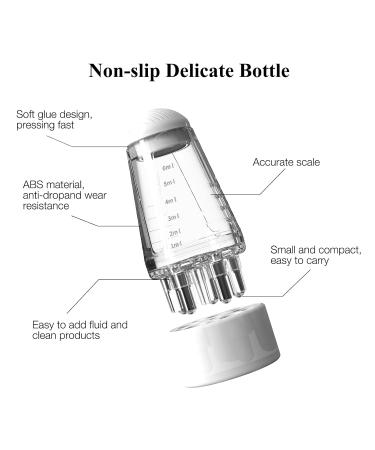 Scalp Applicator Comb & Oil Bottle | Hair Serum Root Comb for Home & Travel - Buy Online on GoSupps.com