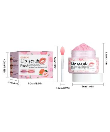 30g Lip Peeling Balm for Women | Brightening Exfoliating Scrub & Moisturizer for Cracked Dull Lips | Perfect Gift for Dark Lip Care - Buy Online on GoSupps.com