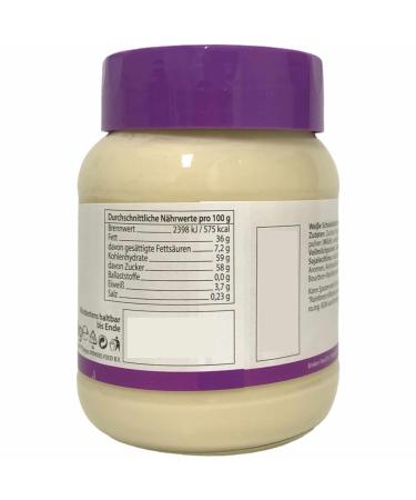 Nusco White Chocolate Cream Spread 400g - Indulge in Sweetness with 2.5% White Chocolate - Perfect for Snacks & Desserts - International Shipping Available - Buy Online on GoSupps.com