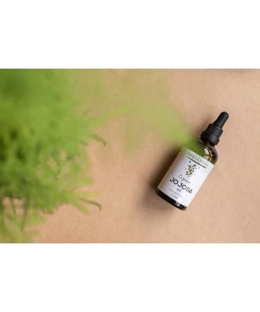 Bio Jojoba l 100ml Cold-Pressed Hexane-Free Carrier Oil for Hair Nails & Skin - Rich in Vitamins A & E - Buy Online on GoSupps.com