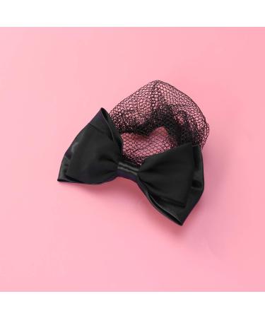 Artibetter Barrette Hairnet Snood Bowknot Decor Hair Clip 2pcs for Women - Buy Online on GoSupps.com