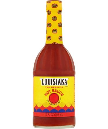 Louisiana Hot Sauce 354ml - Popular 12oz American Sauce - Hot Chilli Sauce - US IMPORT - (Pack of 2) - Buy Online on GoSupps.com