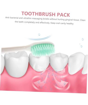 Shop Minkissy 4-Piece Nano Toothbrush Set for Adults | Soft Dual-Layer Oral Hygiene Brushes from South Korea - International Shipping Available! - Buy Online on GoSupps.com