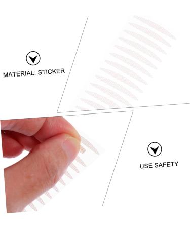 DOITOOL 25 Sheets Double Eyelid Sticker Eye Lifting Sticker Natural Double Anti Aging Eyelid Tape Single Sided Eyelid Tape Mesh Tape Makeup Supplies Eye Makeup Tool Invisible Eye Patch - Buy Online on GoSupps.com