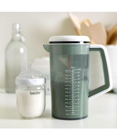 Baby Brezza One Step Motorized Baby Formula Mixing Pitcher No Air Bubble Electric Mixing for Infant Formula Powder for Baby Bottles - Large Capacity Mix 28oz of Formula - Portable for Travel - Buy Online on GoSupps.com