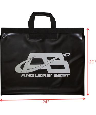 Angler's Best Leak Proof and Puncture Resistant Fishing Tournament Weigh-In Bag with Ruler  24"x20" - Buy Online on GoSupps.com