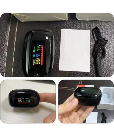 Milist Mini Finger Pulse Oximeter - Portable ABS Oxygen Saturation Monitor with Clip for Accurate Blood Oxygen Measurement - Ideal for Home & Travel - Buy Online on GoSupps.com