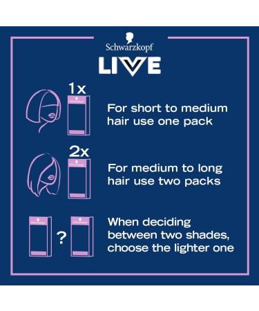 Schwarzkopf LIVE Color + Lift L76 - Long-lasting Permanent Purple Hair Color Lightens Up to 3 Levels Ultraviolet - Shop Internationally! - Buy Online on GoSupps.com