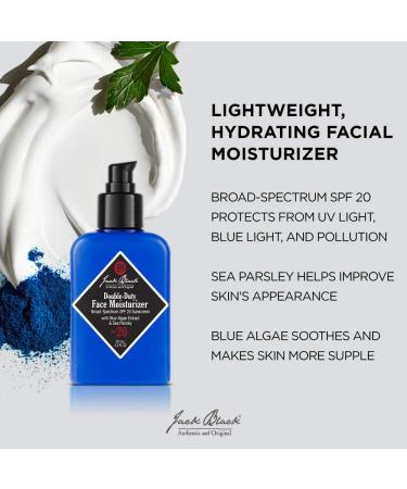 Jack Black - DoubleDuty Face Moisturizer SPF 20 3.3 Fl Oz - Buy Online on GoSupps.com