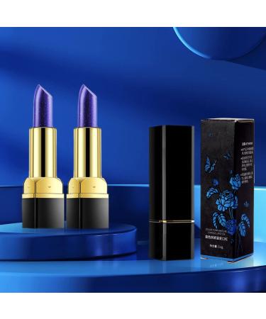 Blue Rose Color Changing Magic Lipstick Set - Aloe Vera PH Lip Balm for Women (2 Count) - Buy Online on GoSupps.com