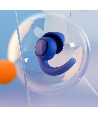 Comfortable Ear Plugs for Sleeping | Water-Proof Hearing Protection Ear Plugs - Calm Ear Plugs with Storage Box Hearing Protection for Snoring and Work Dark Blue - Buy Online on GoSupps.com