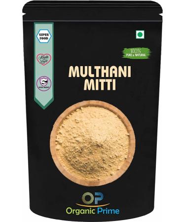 ORGANIZE Organic Prime Multhani Mitti Powder for Face Skin Whitening 200 GM by Organic Prime