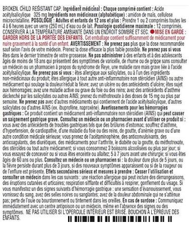 Stanley Pharmaceuticals Asa Capsules Pain and Fever Relief 325mg 100 Tablets - Buy Online on GoSupps.com