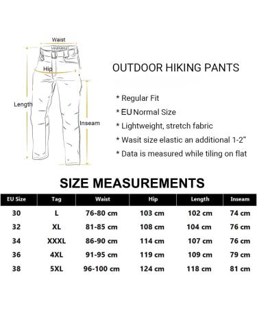 CARWORNIC Men's Zip Off Hiking Pants - Breathable Lightweight Trekking Pants for Summer Outdoor Adventures - 32 Khaki - Buy Online on GoSupps.com