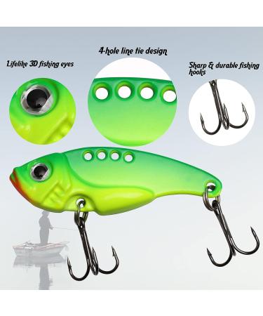 Dovesun 15/20pcs Fishing Spoon Lures for Bass, Crappie, Trout, Walleye - A-Blade Baits Set - Buy Online on GoSupps.com