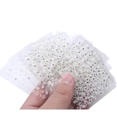 60 Sheet 3D Flower Nail Art Stickers & Mixed Color Nail Striping Tape Set Self-Adhesive Nail Decoration with Tweezers for Creative Nail Designs - Buy Online on GoSupps.com