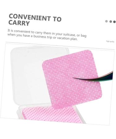 Beavorty 3200 Pcs Glue Wipes - Eyelash Glue Cleaning Pads & Remover - Non-Woven Adhesive Wipes for Nails - 4.8x4.8cm - Buy Online on GoSupps.com