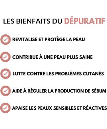 Depurative - 120 Capsules | Skin Purification & Revitalization | Burdock Synergy Wild Thought Birch & Smoking | Acne Redness & Blemishes | 100% Natural | Made in France - Buy Online on GoSupps.com