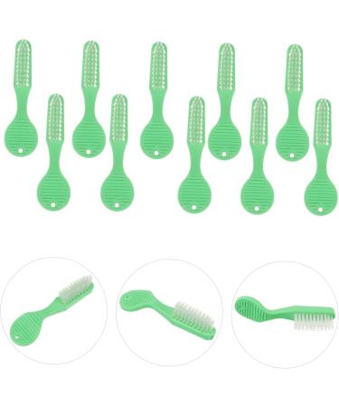 Beaupretty 10pcs Mini Toothbrush Set - Portable Oral Cleaning Tools for Travel - Green Toothbrushes for Kids & Adults - Buy Online on GoSupps.com
