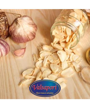  HOME LINE 100% Natural Raw Sliced Garlic - 250g Envelope | Flaked Dried Garlic for Perfect Sauces Soups and Gourmet Dishes - Buy Online on GoSupps.com