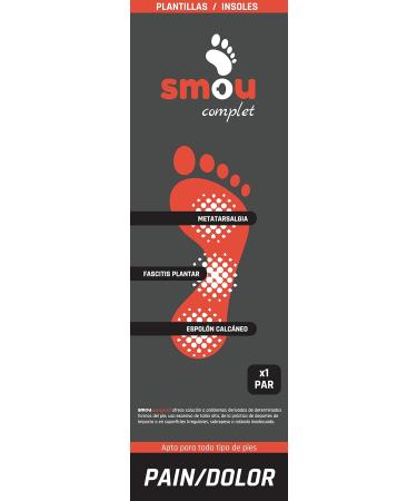 COMPLET Orthopedic Insoles for Plantar Fasciitis Relief | Arch Support Shoe Inserts for Heel Spur | Sizes 7-8 Men & 9-10 Women - International Shipping - Buy Online on GoSupps.com