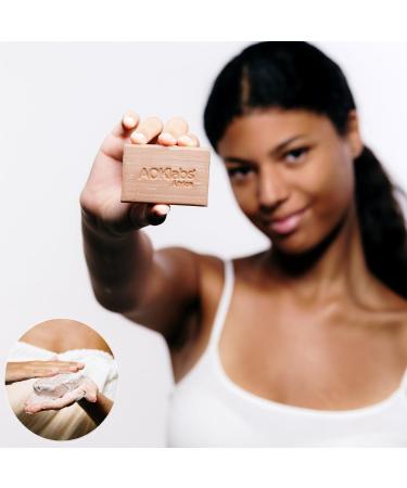 Aoklabs Prebiotic Rose Gold Soap protects against infections moisture loss irritation and inflammation thanks to a combination of ingredients with antiseptic properties 100g - Buy Online on GoSupps.com