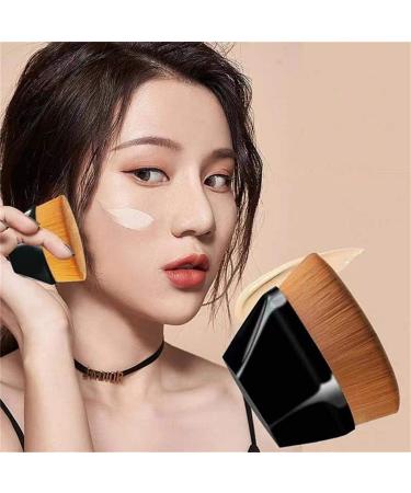Foundation Makeup Brush Kabuki Hexagon Face Blush Liquid Powder Foundation Brush for Blending Liquid Cream or Flawless Powder Cosmetics - Buy Online on GoSupps.com