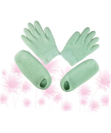 minkissy 1 Set Gloves for Dry Hands Dry Cracked Hands Gloves Spa Socks Softening Gloves Hand Care Gloves Dry Skin Socks Booties Moisturizing Gloves Hand Gloves Essential Oil Hand Mask - Buy Online on GoSupps.com