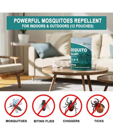 ANEWNICE Mosquito Repellent 12-Pack for Patio, Yard, Camping & Travel | Mint Scent - Buy Online on GoSupps.com