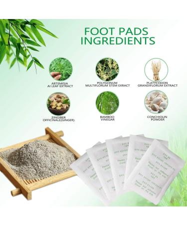 Xnuoyo Natural Detox Foot Patches - Promote Circulation Relieve Pain Improve Sleep - 12PCs Wormwood Foot Pavement for Moisture Relief - Buy Online on GoSupps.com