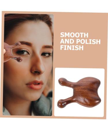 Veemoon Masseur Facial En Bois 2 Pi ces Petit Format Outil Guasha Visage Outil De Massage Du Nez Ergonomique Compact Soins Relaxants Visages Femmes - Buy Online on GoSupps.com