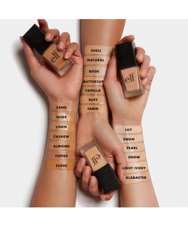 e.l.f. Flawless Finish Foundation - Lightweight Medium Coverage, Semi-Matte, Toffee, 0.68 Fl Oz - Buy Online on GoSupps.com