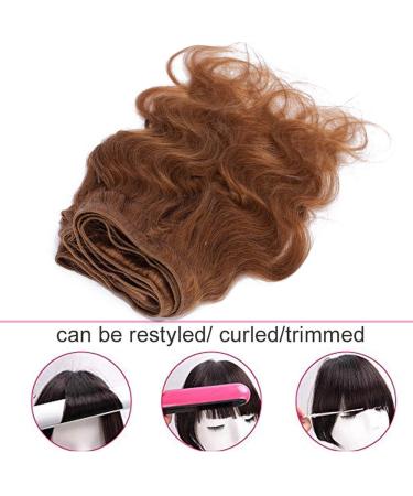 Buy 100% Unprocessed Brazilian Chestnut Brown Body Wave Hair Bundles - 22 Virgin Hair Weave Extensions - Buy Online on GoSupps.com