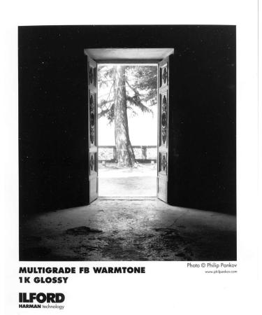 Ilford Multigrade FB Warmtone VC B&W Enlarging Paper 8x10 - 100 Sheets Glossy Surface - Buy Online on GoSupps.com