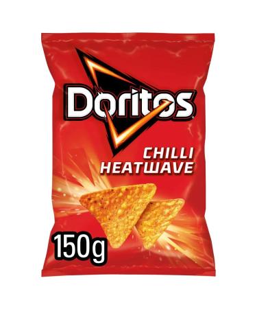 Doritos Chilli Heatwave Sharing Tortilla Chips 150g-Food