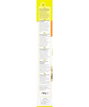 Riga Sticky Sticks for Parrots - Honey & Grain Mixture - 140g (2 Sticks) - Premium Bird Treats International Shipping - Buy Online on GoSupps.com