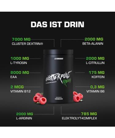 OS NUTRITION G tterpuls Rabona Premium Pre Soccer 600g - Raspberry Flavor | Boost Performance & Endurance for Athletes - International Shipping Available - Buy Online on GoSupps.com
