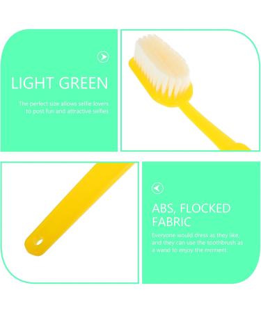 Giant Toothbrush Prop | Oversized Novelty Toy for Comedy & Costume | JojoFUNY Huge Yellow Brush - Buy Online on GoSupps.com